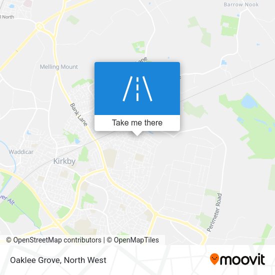 Oaklee Grove map