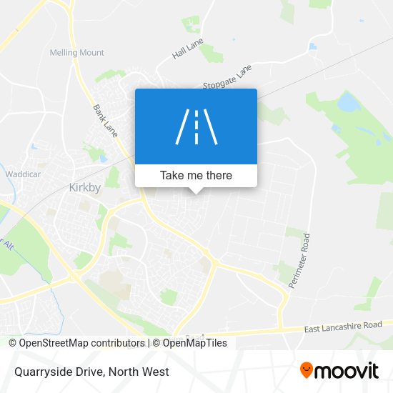 Quarryside Drive map