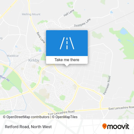 Retford Road map