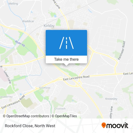 Rockford Close map
