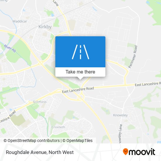 Roughdale Avenue map