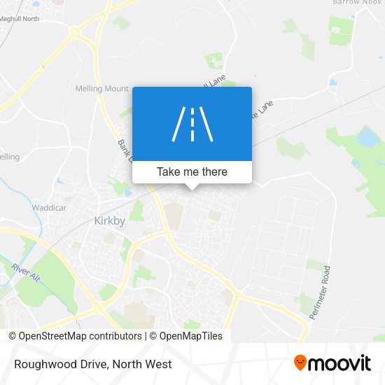 Roughwood Drive map