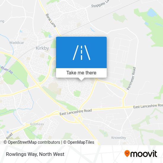 Rowlings Way map