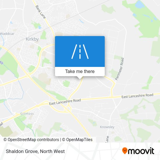 Shaldon Grove map