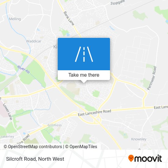 Silcroft Road map
