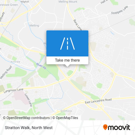 Stratton Walk map