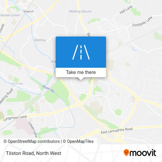 Tilston Road map