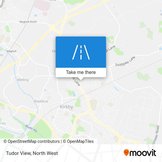 Tudor View map