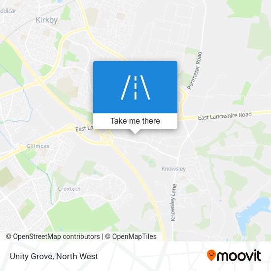 Unity Grove map