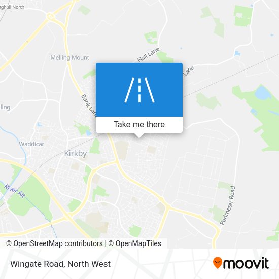 Wingate Road map