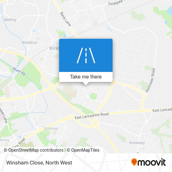 Winsham Close map