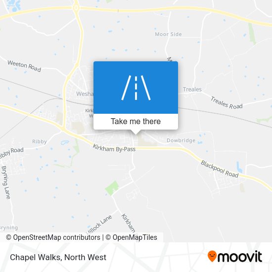 Chapel Walks map