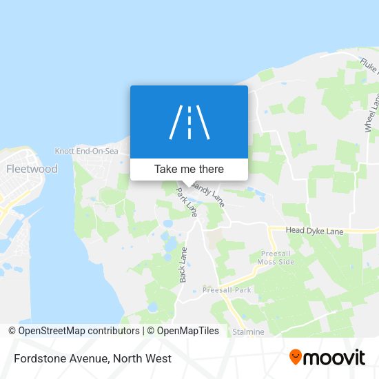 Fordstone Avenue map
