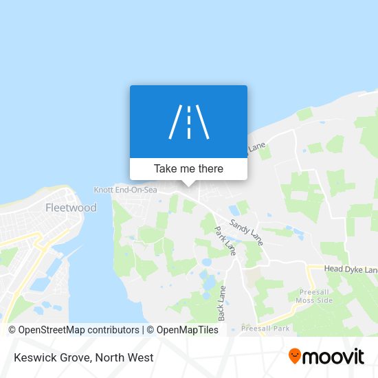 Keswick Grove map