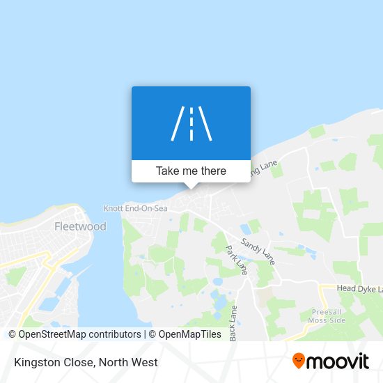 Kingston Close map
