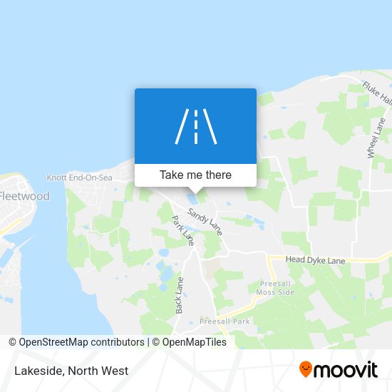 Lakeside map