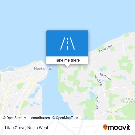 Lilac Grove map