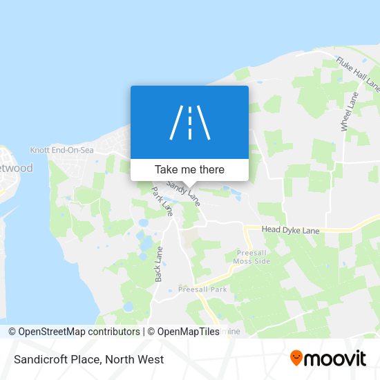 Sandicroft Place map