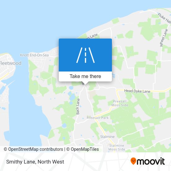 Smithy Lane map