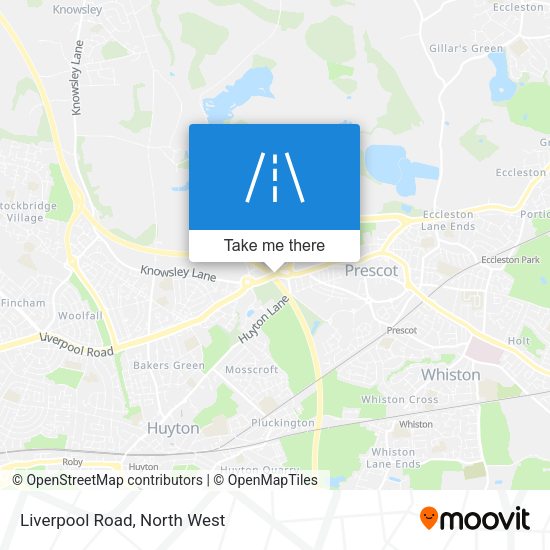 Liverpool Road map