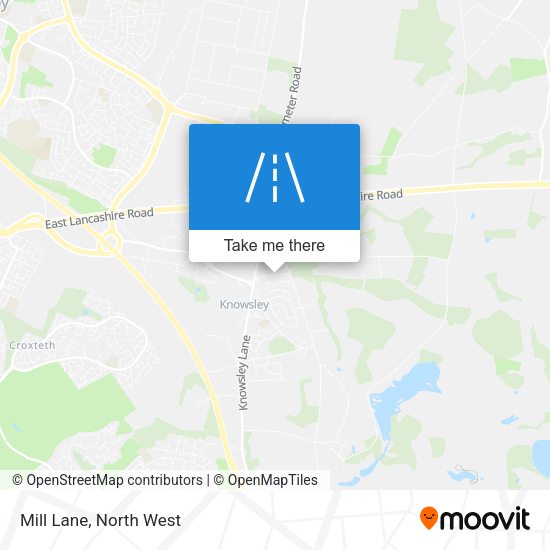 Mill Lane map