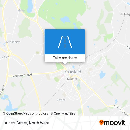 Albert Street map