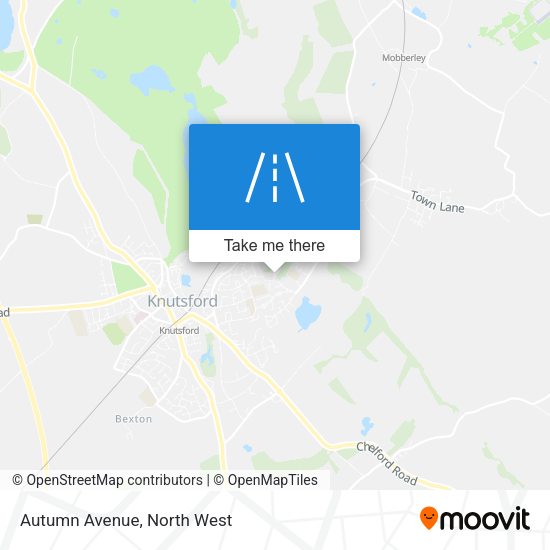 Autumn Avenue map