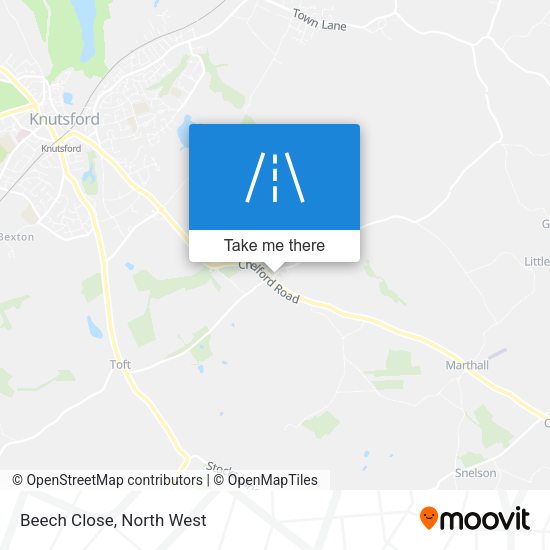 Beech Close map