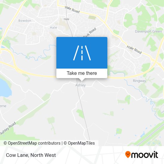 Cow Lane map