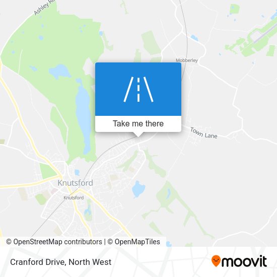 Cranford Drive map