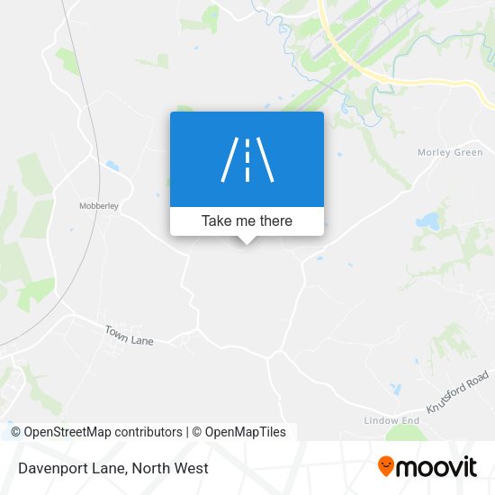 Davenport Lane map