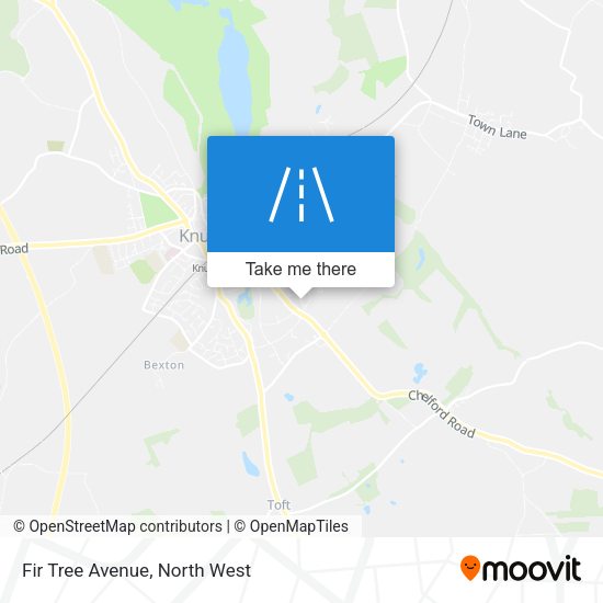 Fir Tree Avenue map