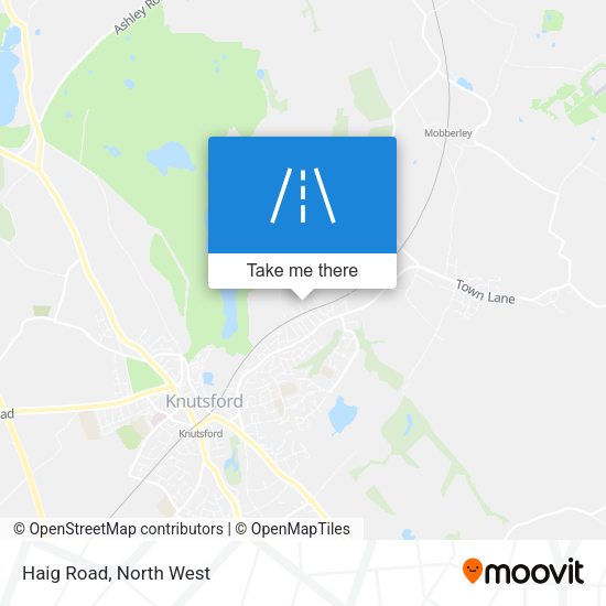Haig Road map