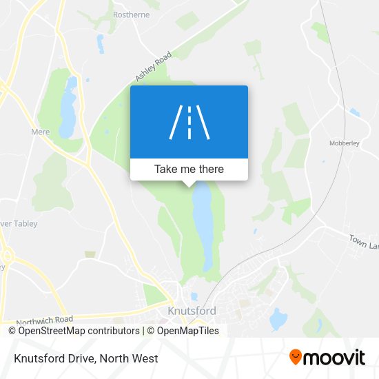 Knutsford Drive map