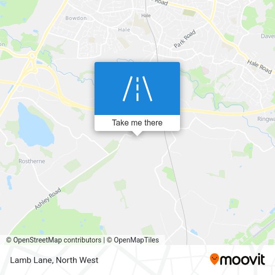 Lamb Lane map