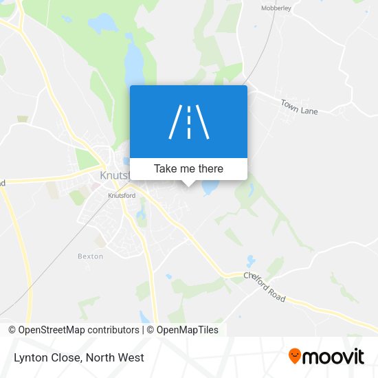 Lynton Close map