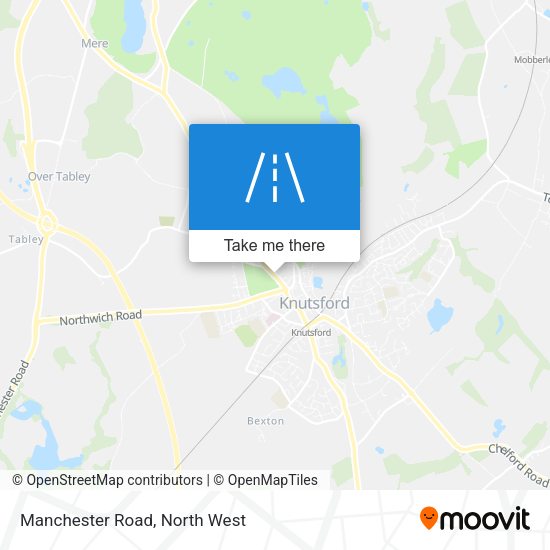 Manchester Road map