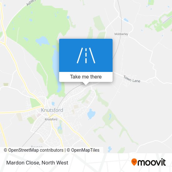 Mardon Close map