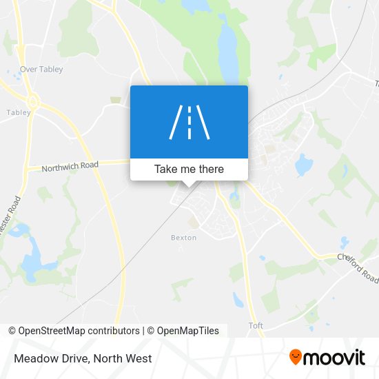 Meadow Drive map