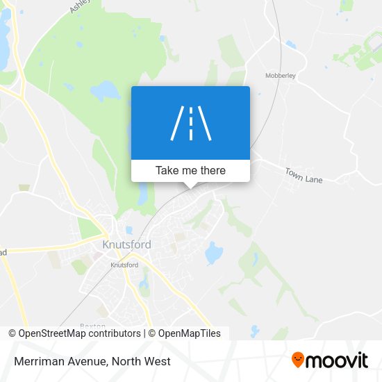 Merriman Avenue map