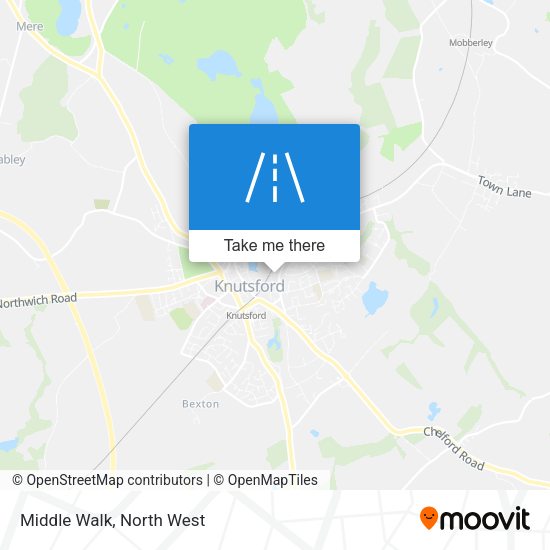 Middle Walk map