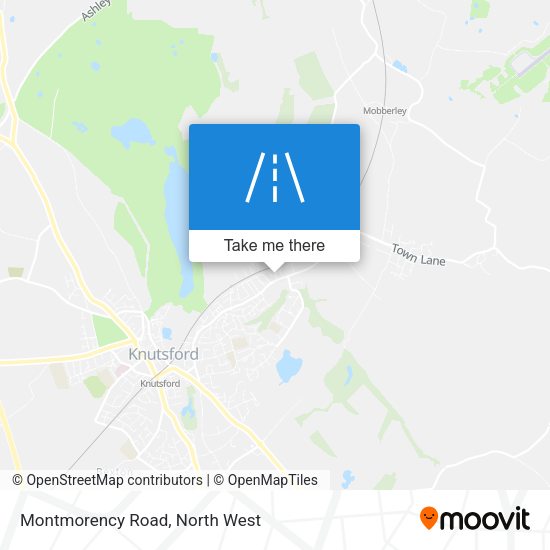 Montmorency Road map