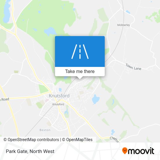 Park Gate map