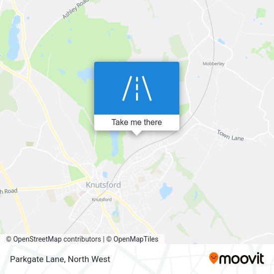 Parkgate Lane map