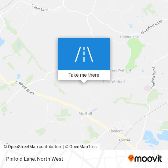 Pinfold Lane map