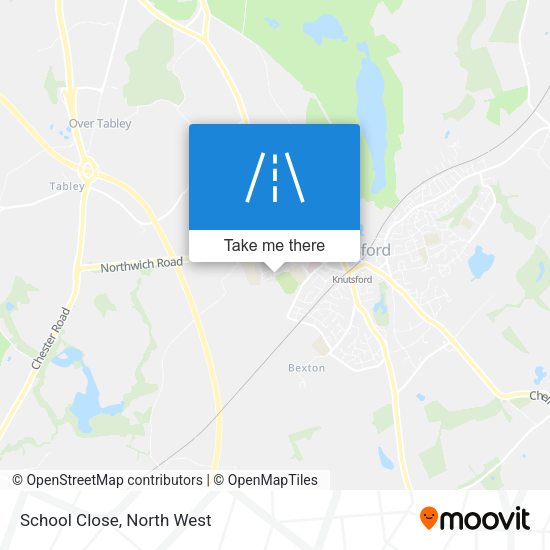 School Close map