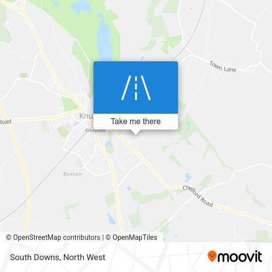 South Downs map