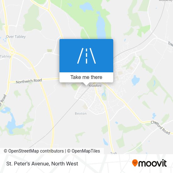 St. Peter's Avenue map