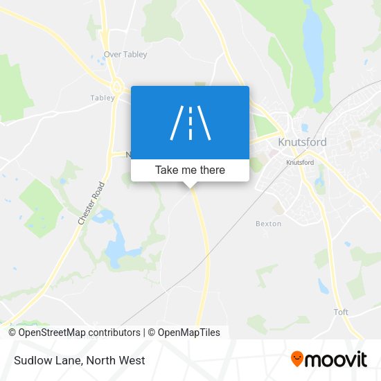 Sudlow Lane map