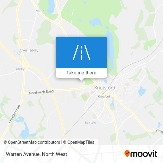 Warren Avenue map
